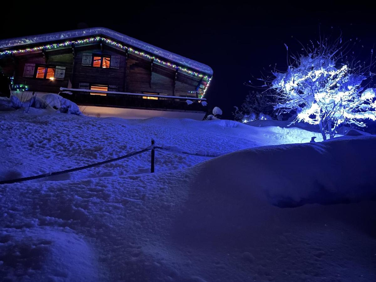 Chambre D'Hotes La Trace La Clusaz Buitenkant foto