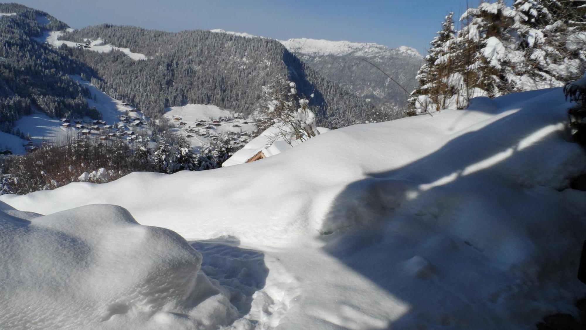 Chambre D'Hotes La Trace La Clusaz Buitenkant foto