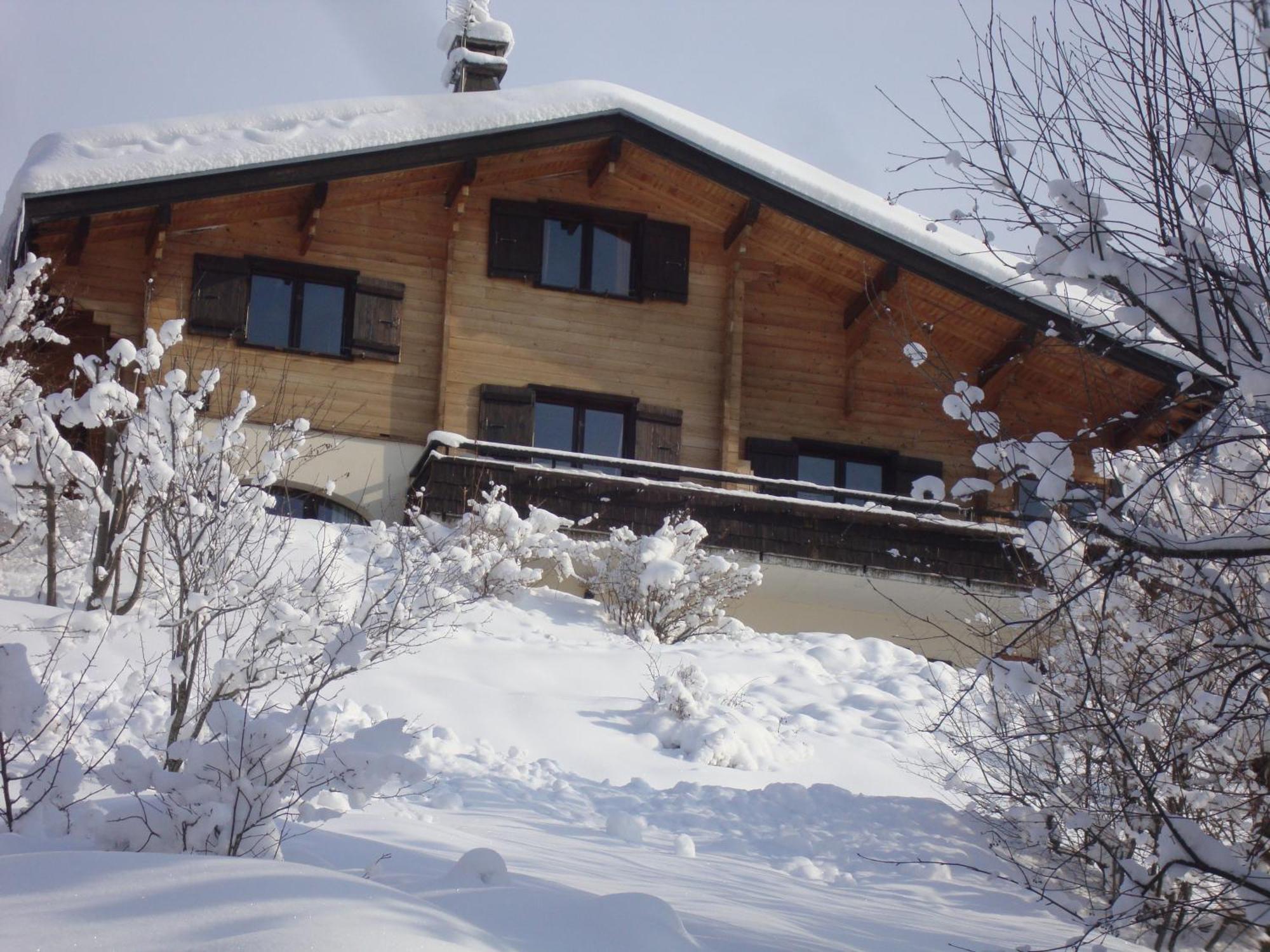 Chambre D'Hotes La Trace La Clusaz Buitenkant foto